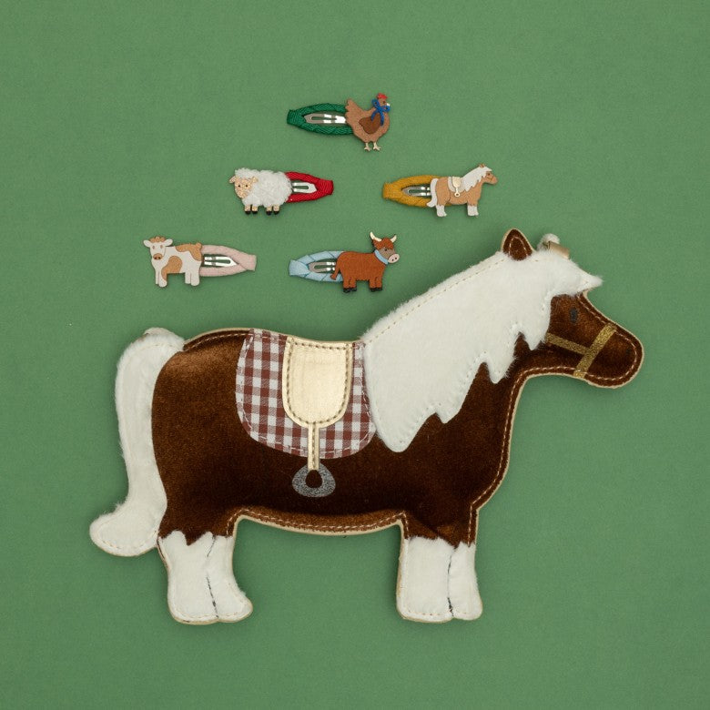 Mimi & Lula Fun Farm Mini Hair Clips