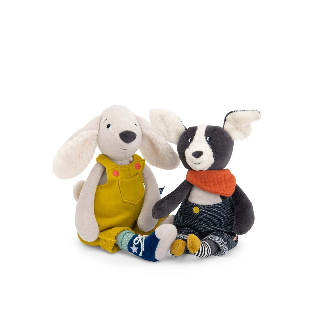 Moulin Roty Pilou the dog - Puce & Pilou