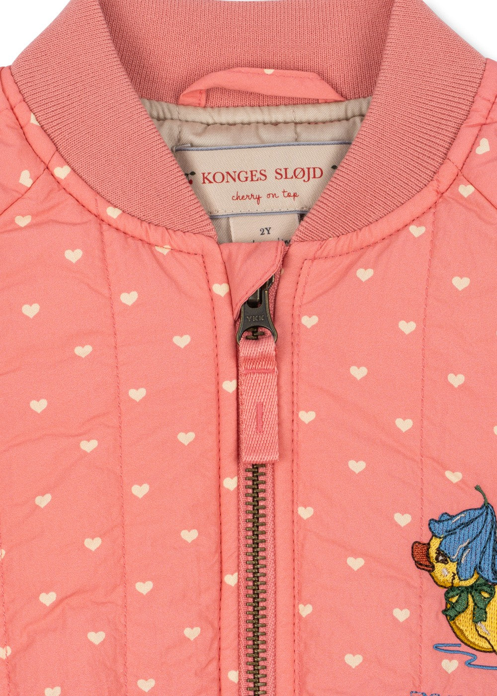 Konges Sløjd Juno Duckling Printed Bomber Jacket - Coeur Feathers