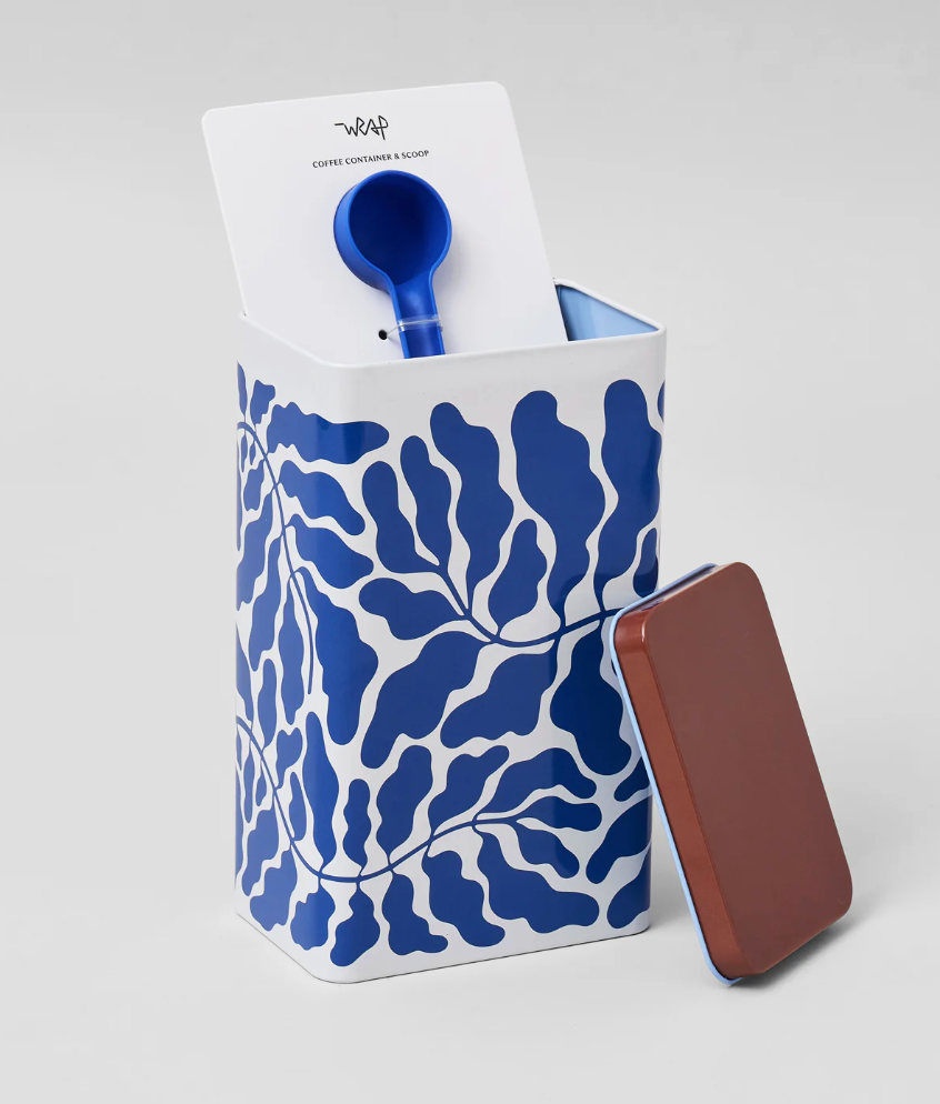 Wrap - 'Leaves' Coffee Storage Tin