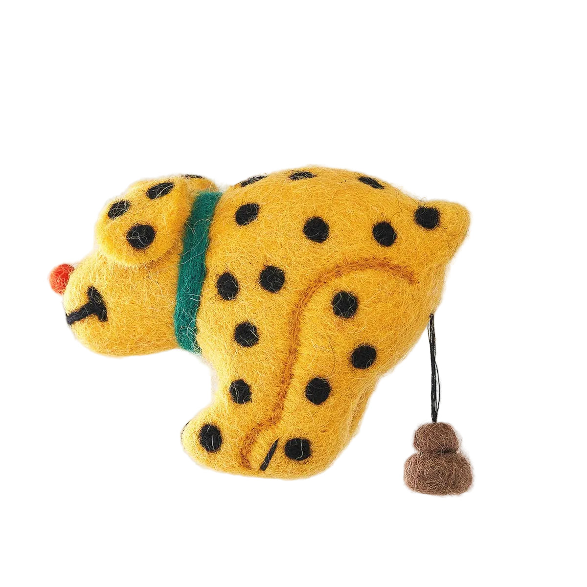 Len Dog Hanging Felt Ornament