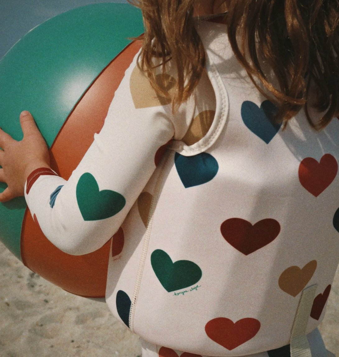 Konges Sløjd Ellis Swim Vest - Bon Coeur Colore