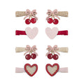 Mimi & Lula Fancy cherries salon hair clips
