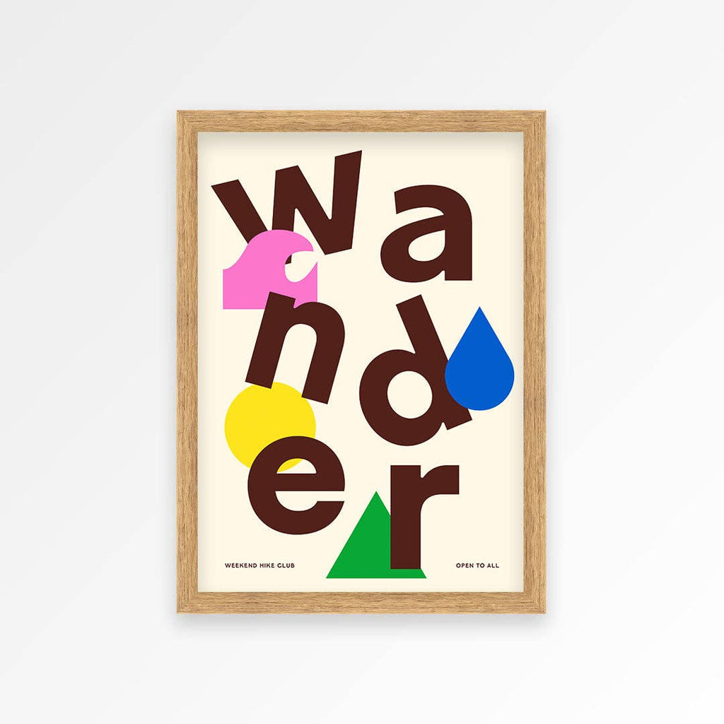 Wander Print