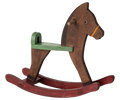 Maileg Rocking horse, Mouse - Dark brown