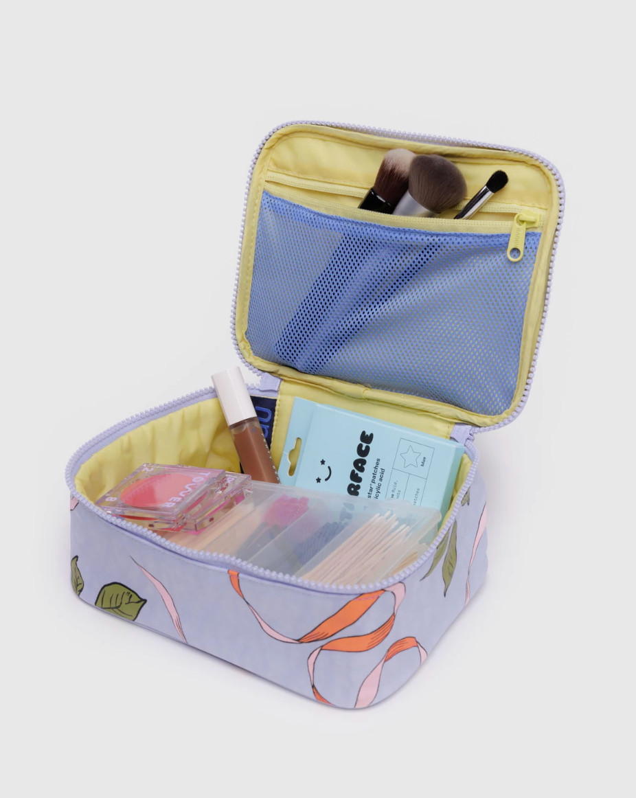 Baggu Small Cosmetic Case - Apricots & Ribbons