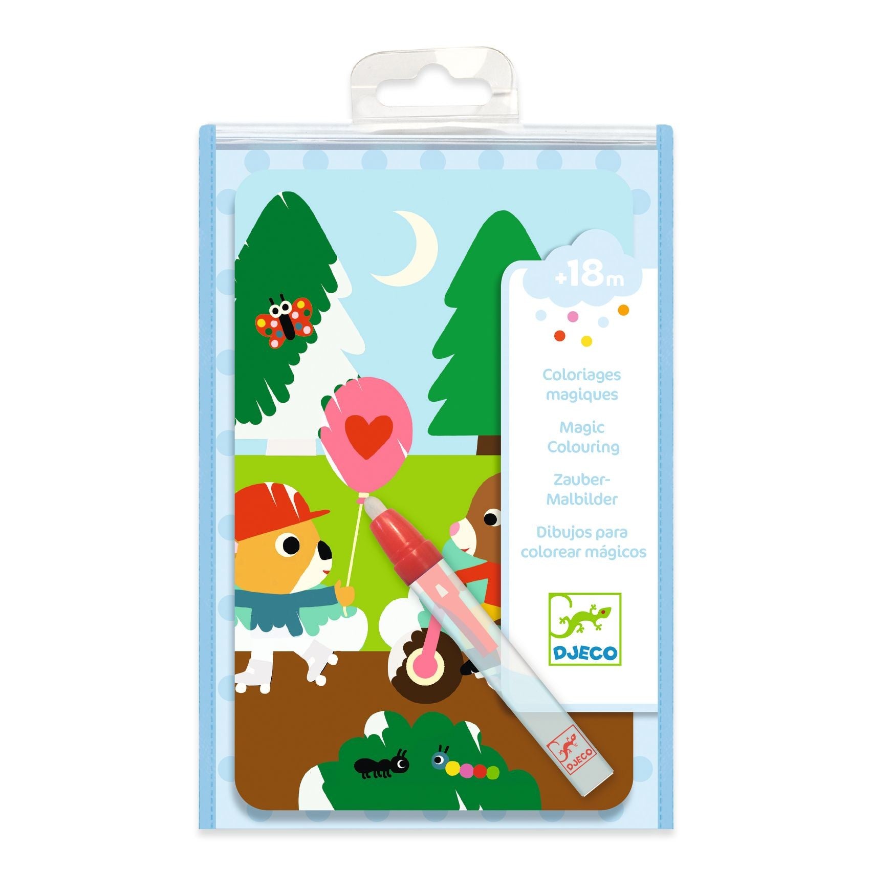 Djeco Magic Water Colouring Boards - In The Park