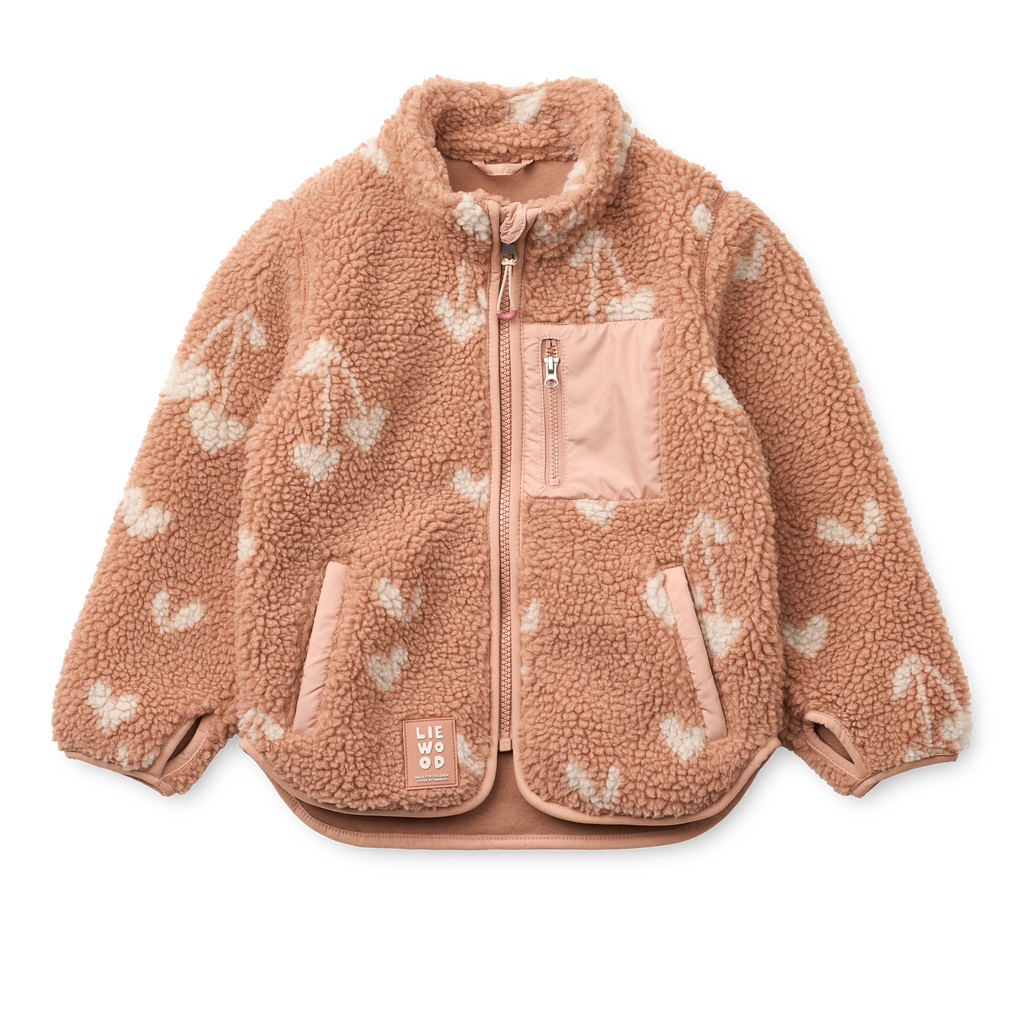 Liewood Nolan Pile Jacket Dusty Sweethearts