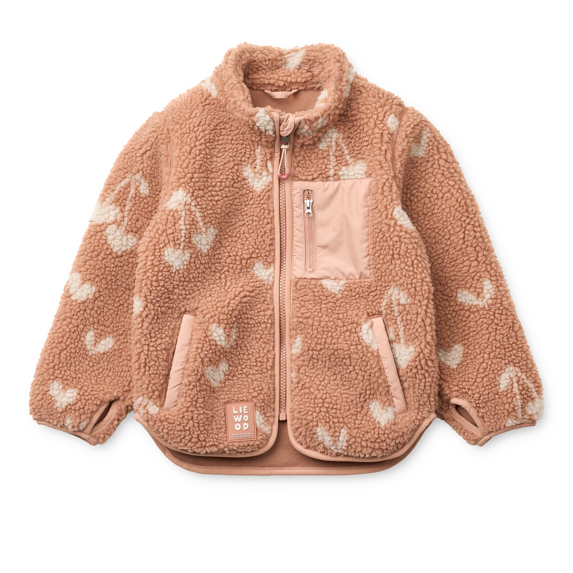 Liewood Nolan Pile Jacket Dusty Sweethearts