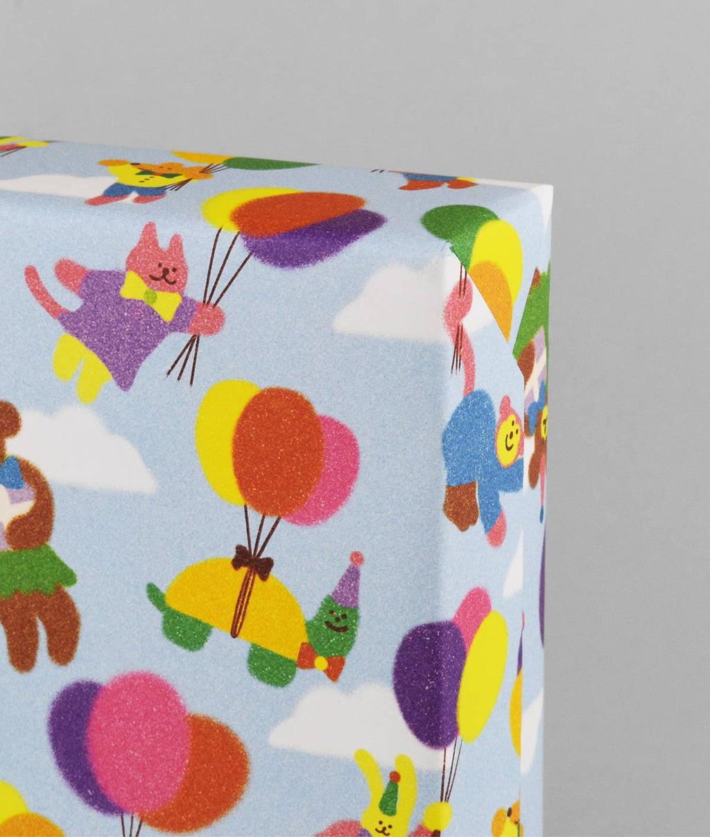 Balloon Birthday Gift Wrap