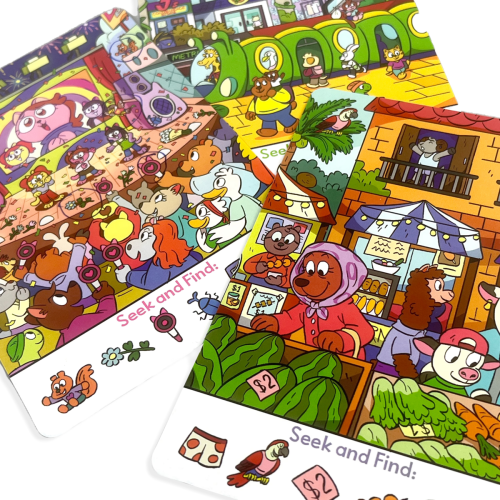 Ooly Activity Cards - Seek & Find Set of 24