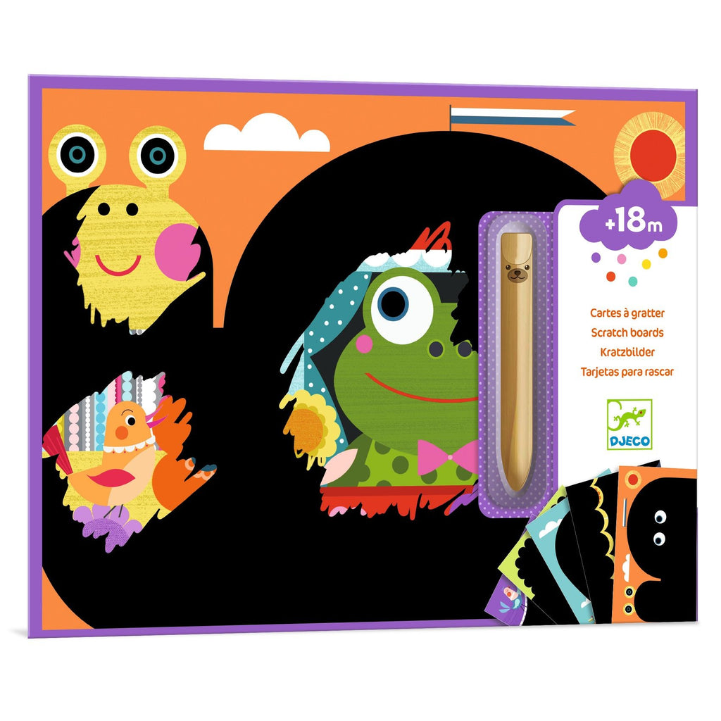 Djeco Scratch Cards - It's Fun to Discover