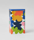 Wrap - Abstract Flowers Coffee Storage Tin