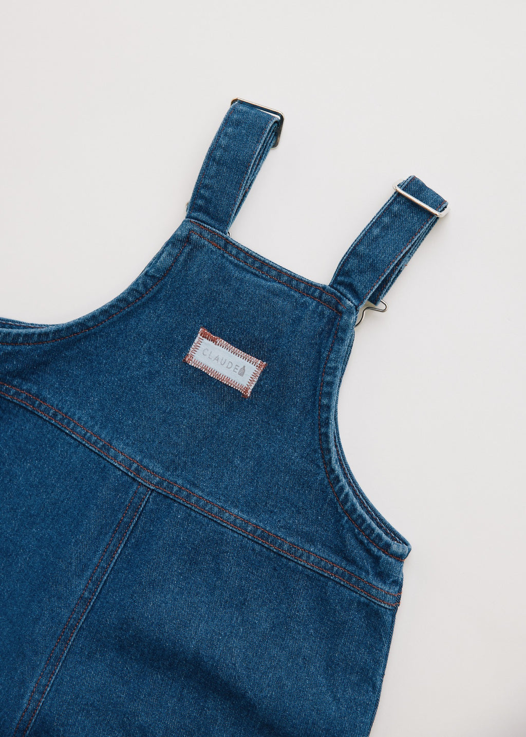 Claude & Co Blythe Claude Patch Denim Dungaree