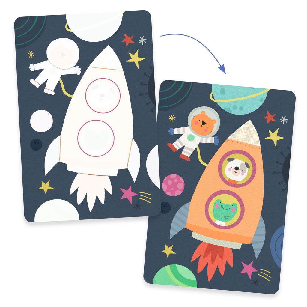Djeco Magic Water Colouring Boards - On The Road