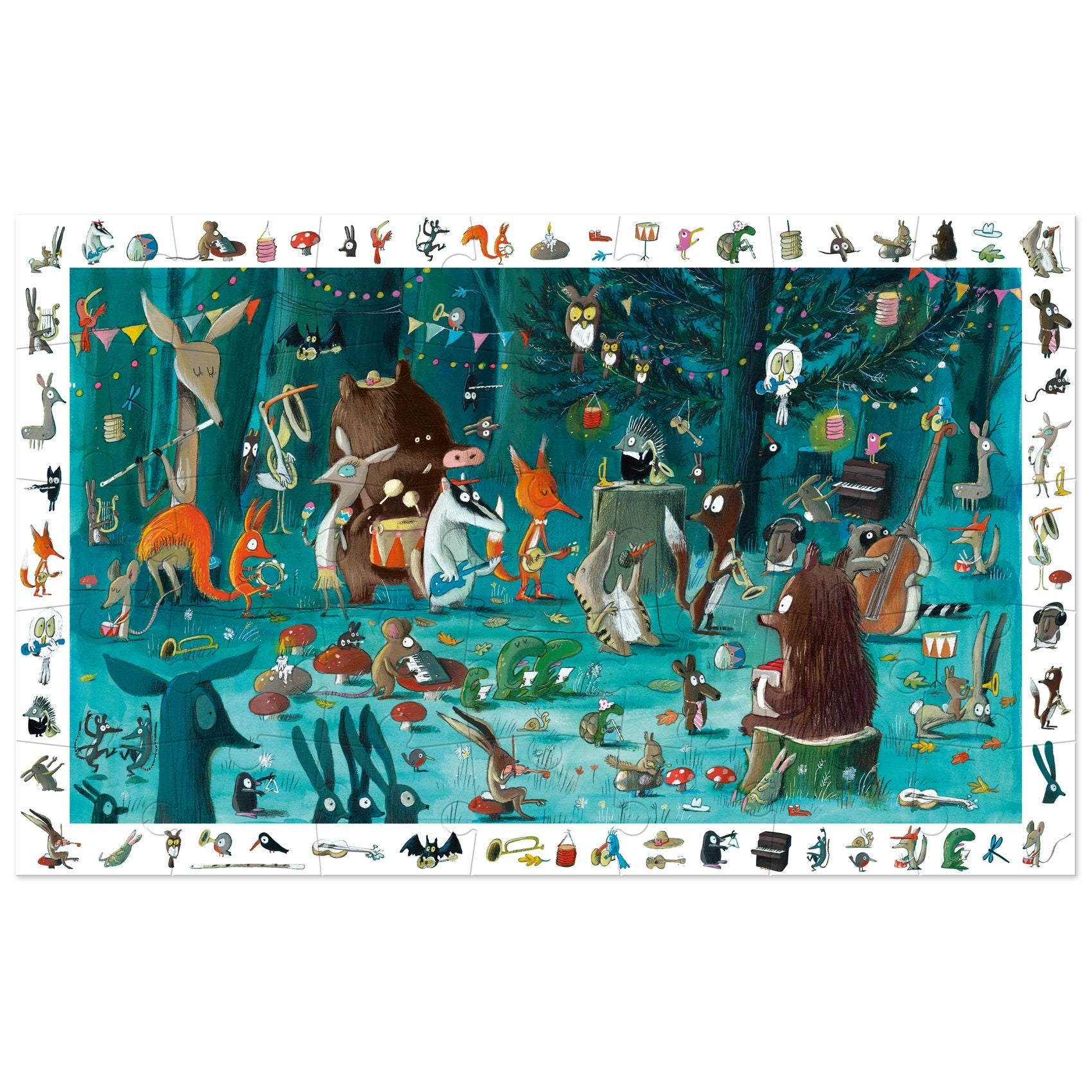 Djeco 35 Piece Orchestra Observation Jigsaw Puzzle