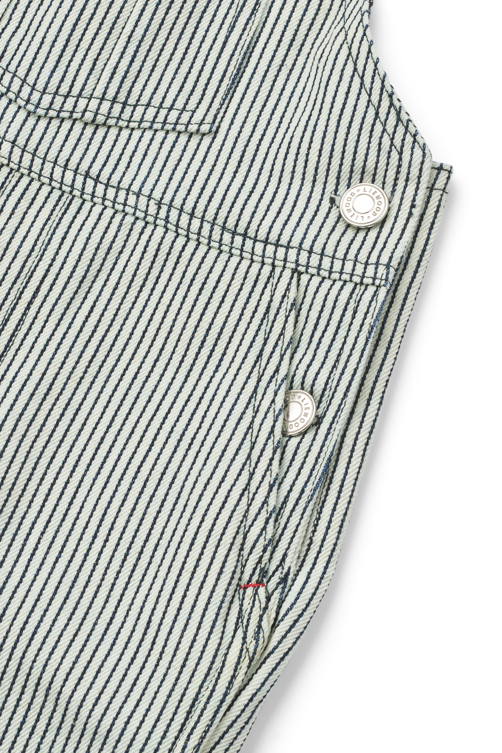 Liewood Delani Stripe Denim Dungarees