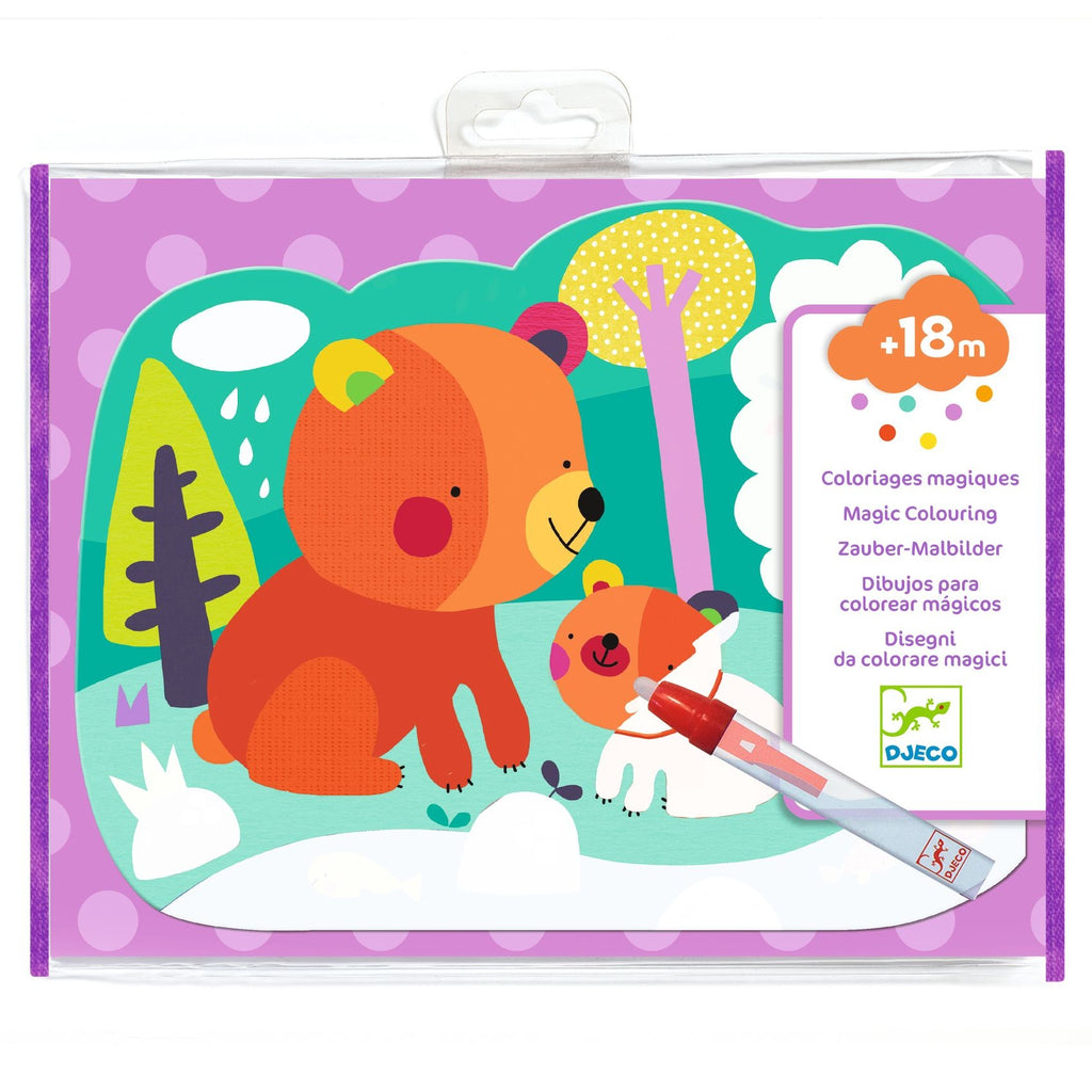 Djeco Magic Colouring Set - Hidden In The Woods