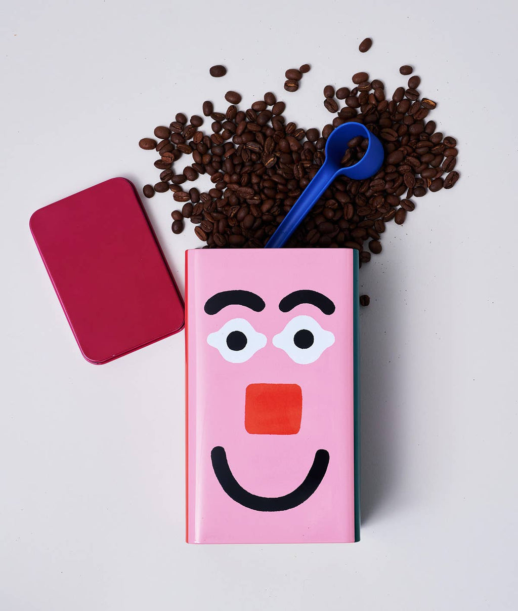 Wrap Faces Coffee Storage Tin