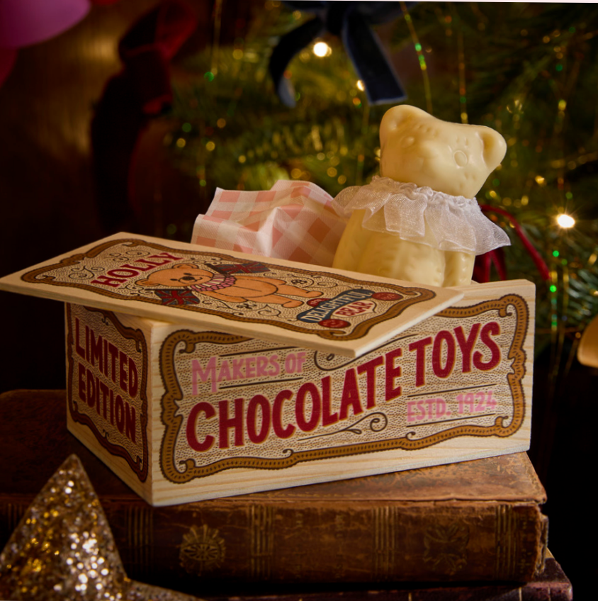 The Chocolate Gift Company Holly The Delightful Bear