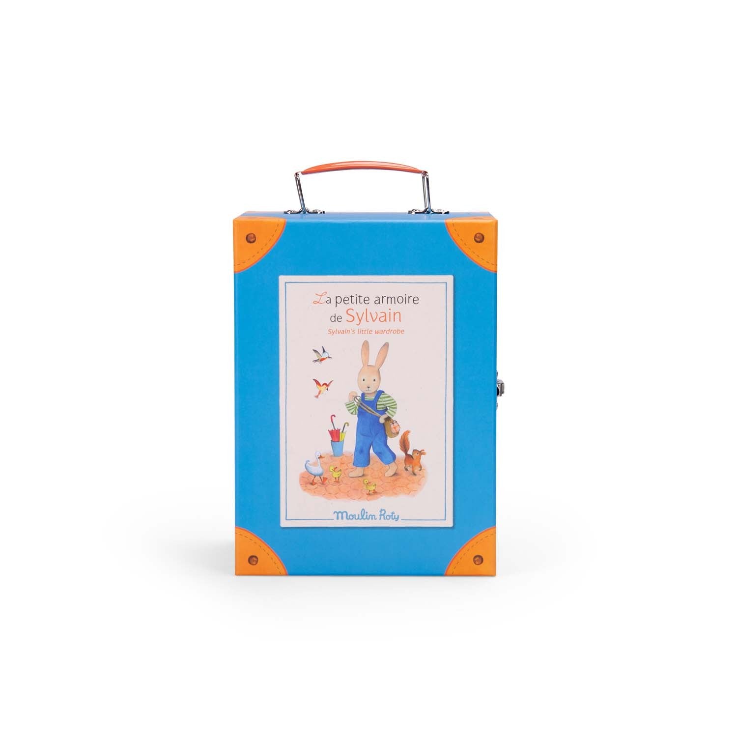 Moulin Roty Little wardrobe suitcase Sylvain - La Grande Famille