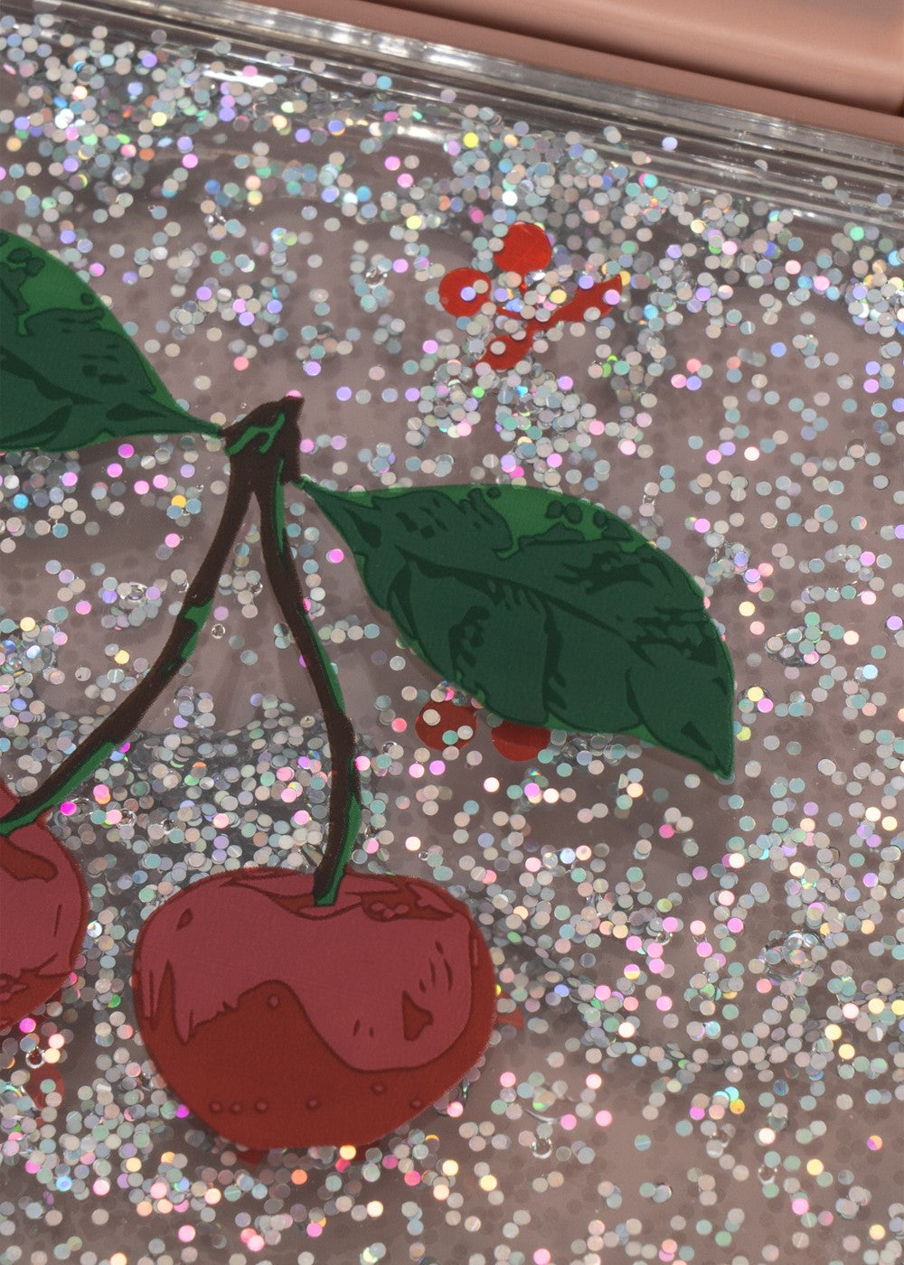 Konges Sløjd Glitter Lunch Box - Cherry Blush