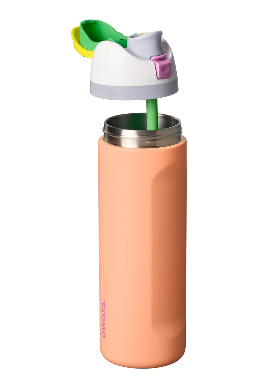 Owala FreeSip® 0.7L / 24oz Water Bottle Stainless Steel Peachy Keen