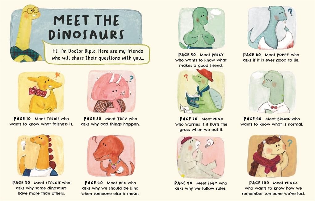 LITTLE DINOSAURS BIG QUESTIONS (HB)