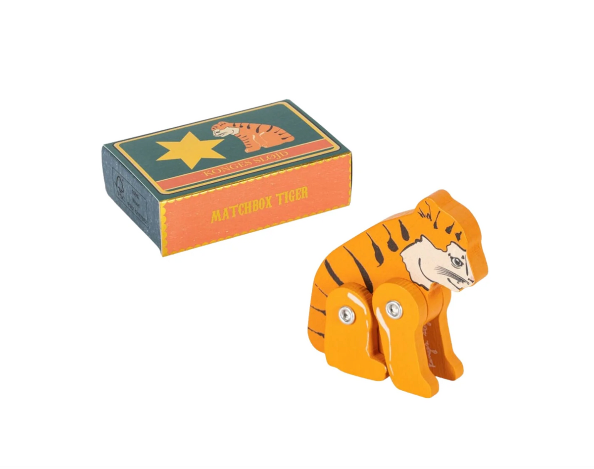 Konges Sløjd Matchbox Animal - Tiger