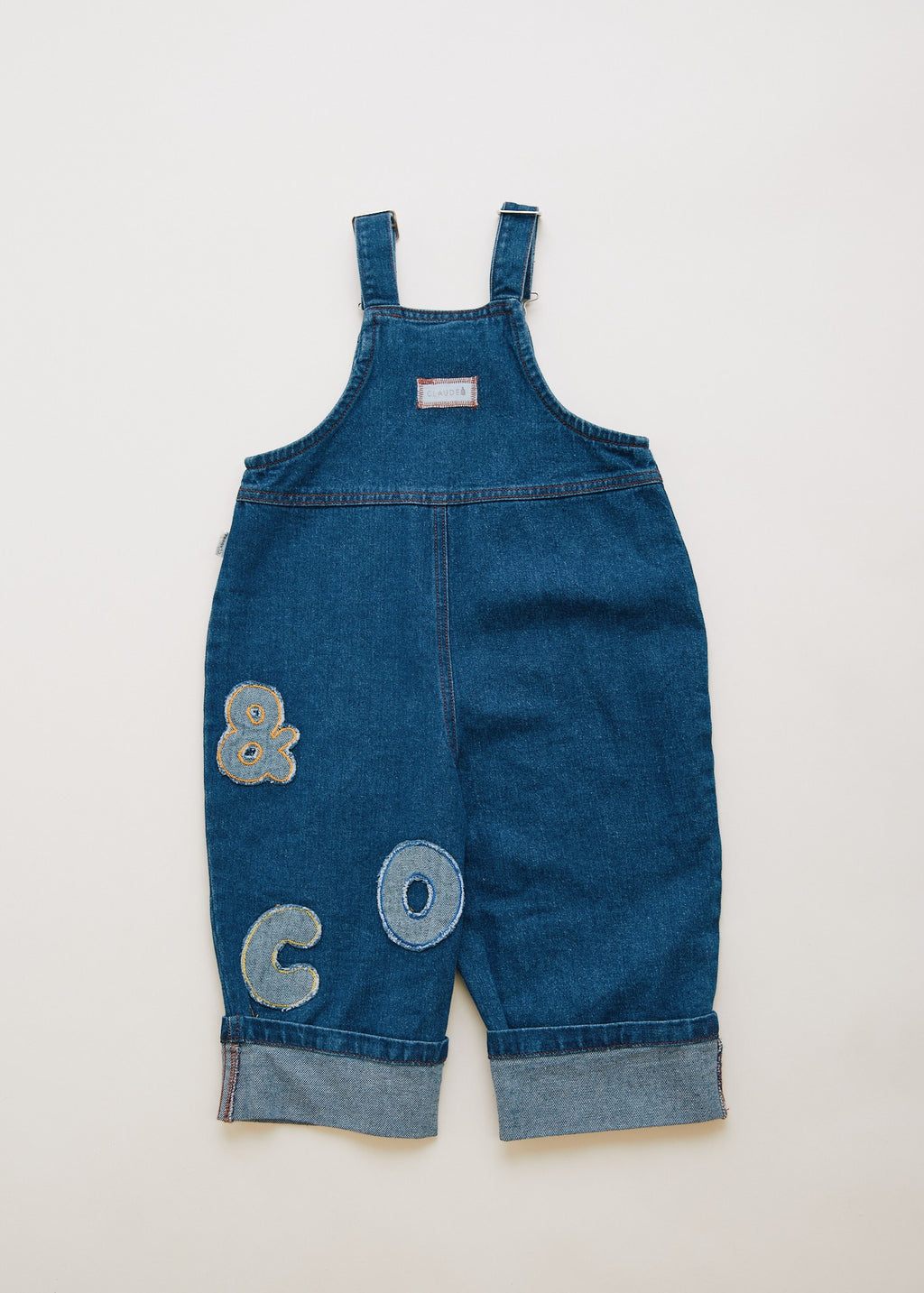 Claude & Co Blythe Claude Patch Denim Dungaree