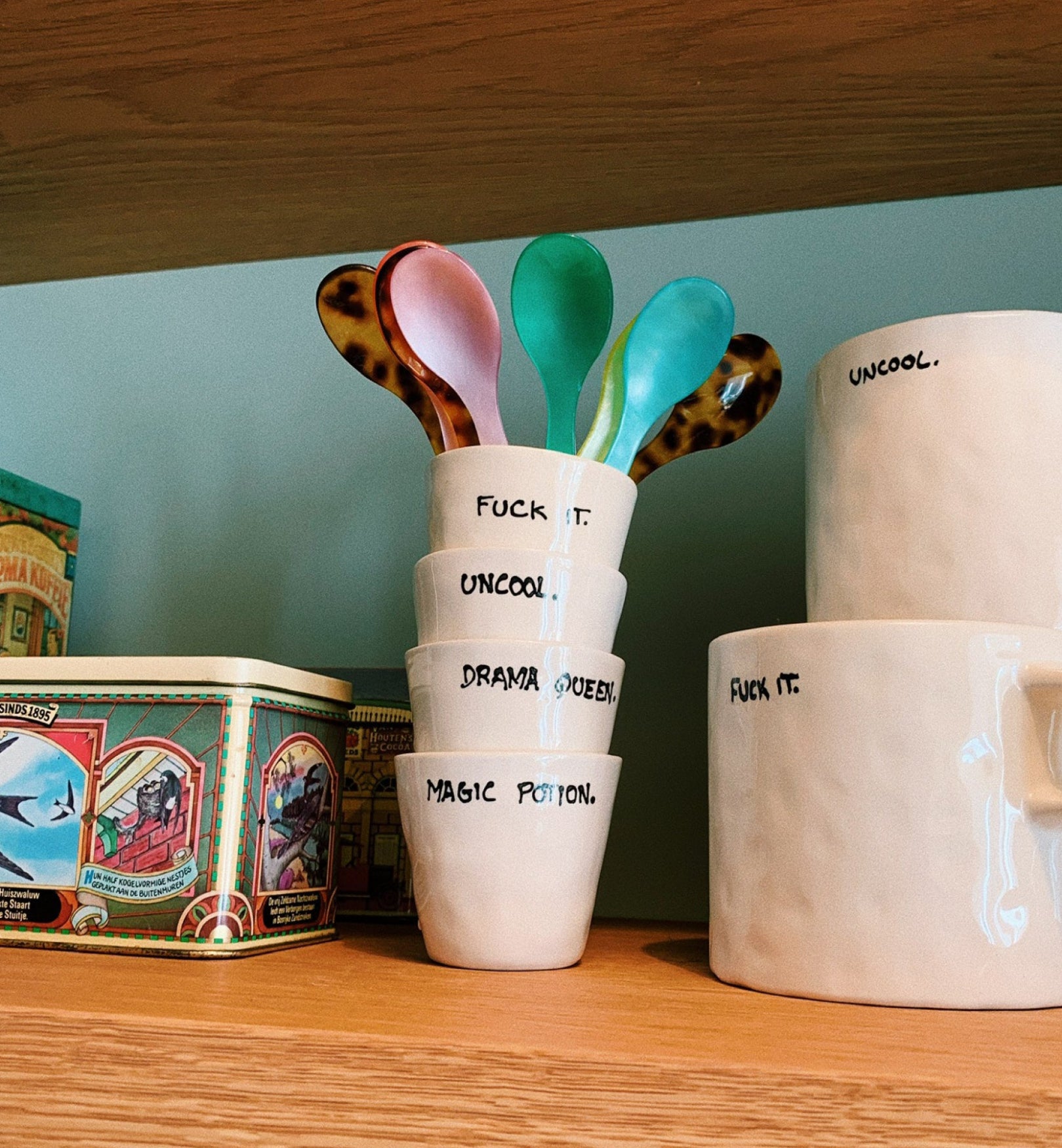 Anna + Nina Shut Up Mug