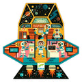 Djeco Silhouette 54 Piece Puzzle - Space Station