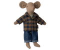 Maileg Dad mouse - Light brown