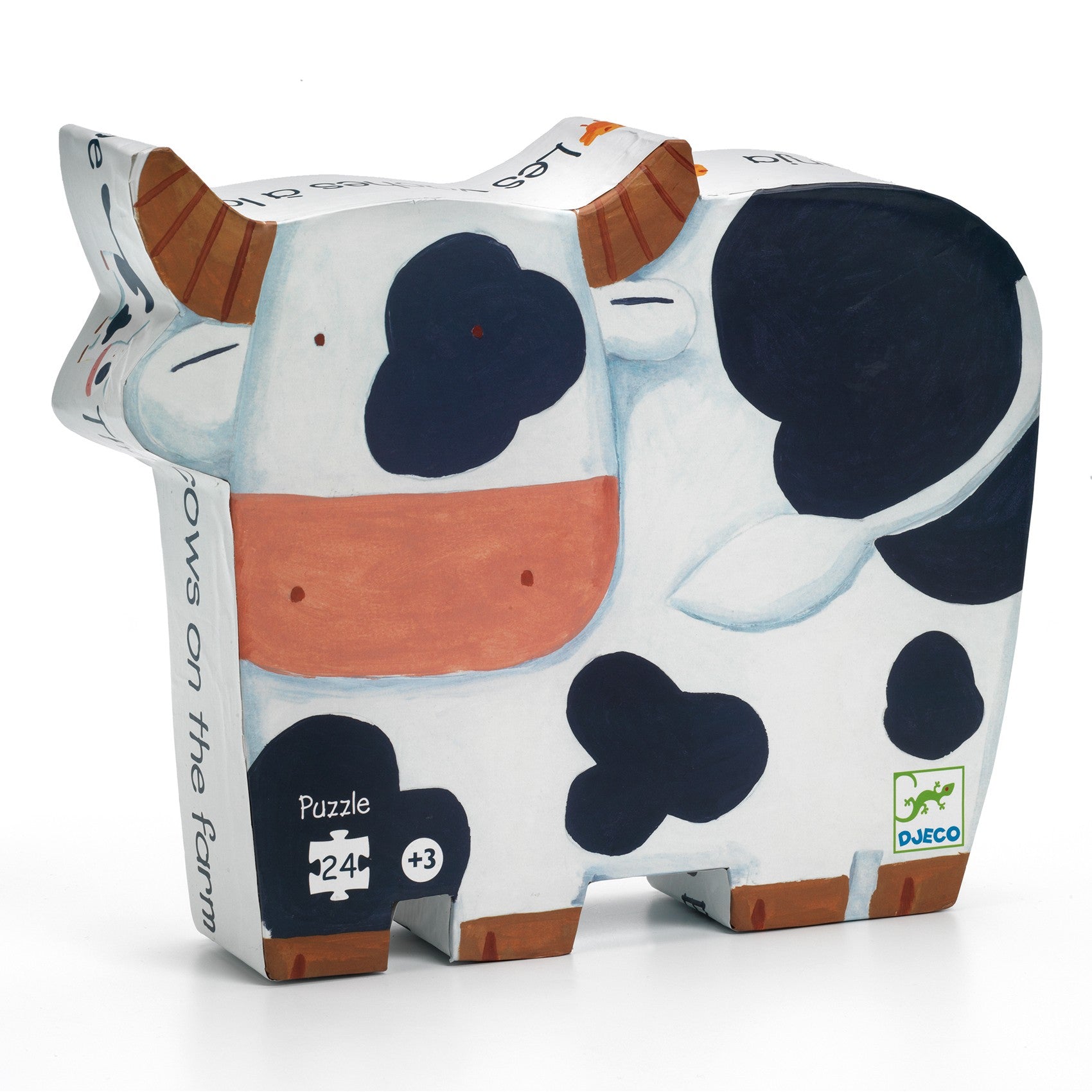 Djeco The Cows on the Farm Silhouette Puzzle 24 pcs
