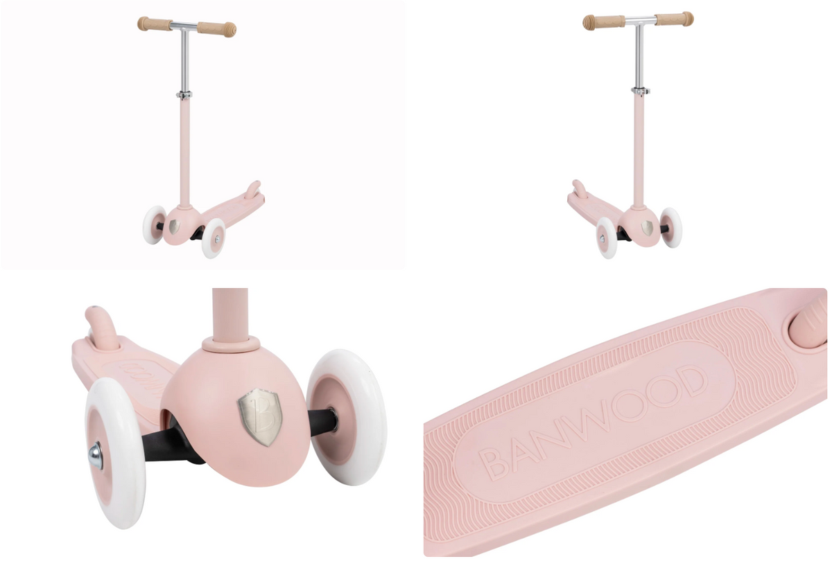 BANWOOD ECO SCOOTER FADED PINK