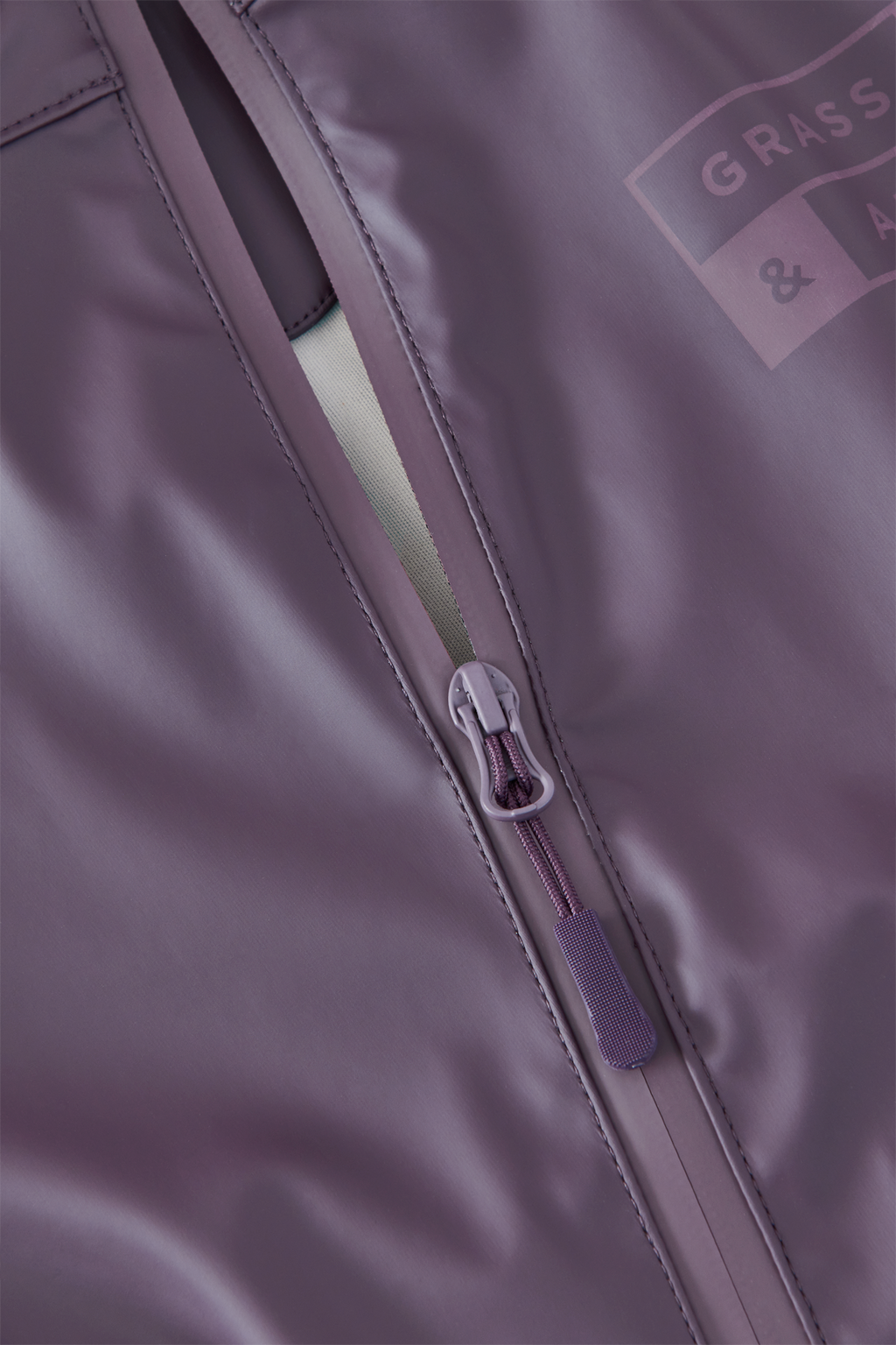 Grass & Air Amethyst Purple Kids Puddlesuit