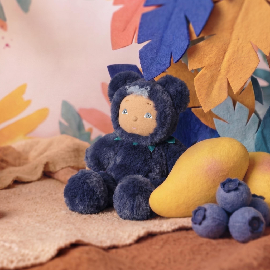 Dinkum Dolls - Cozy Dinkum Blueberry Bear