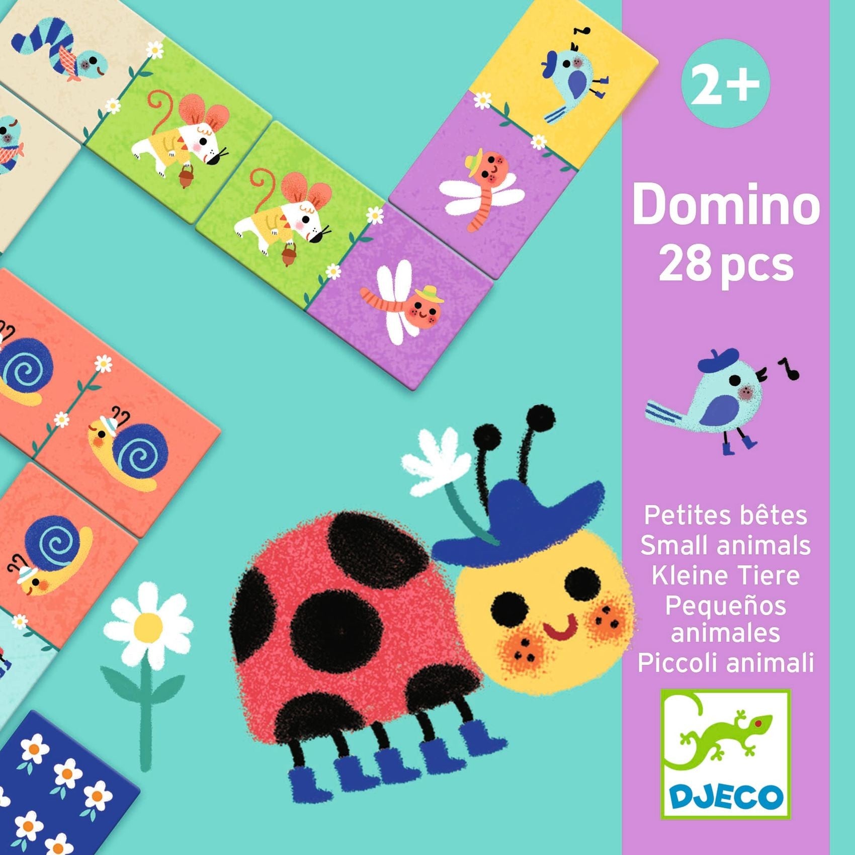 Djeco Domino Cards - Small Animals