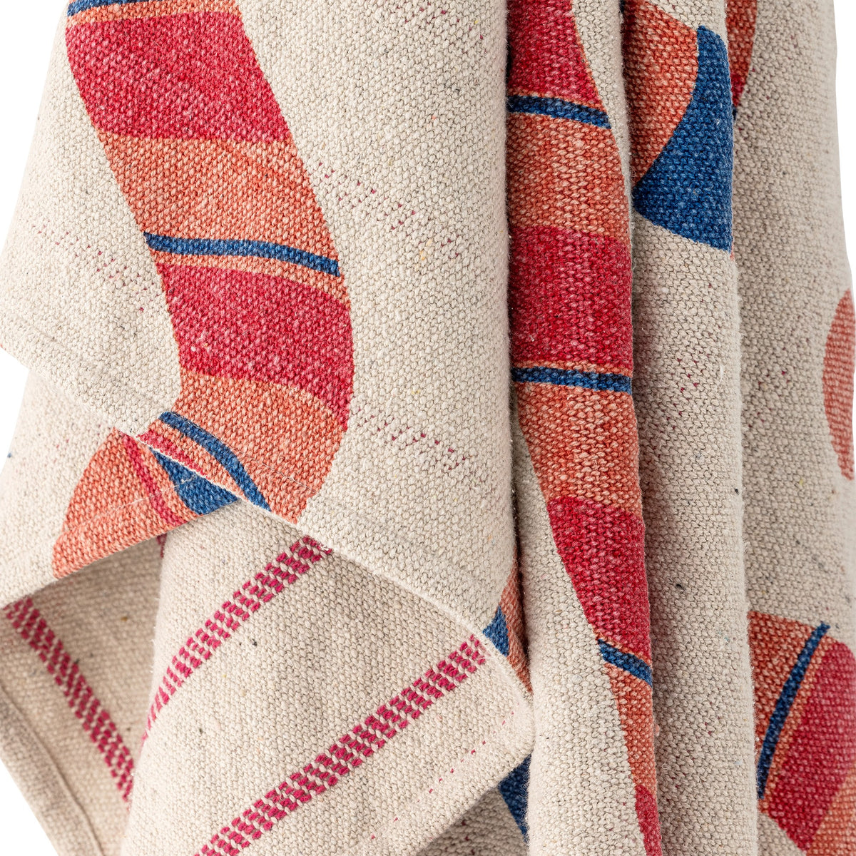 Bloomingville Candice Throw, Multi, Mixed Fibers