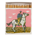 Archivist Pink Cowboy Matches | Square - Safety Matches