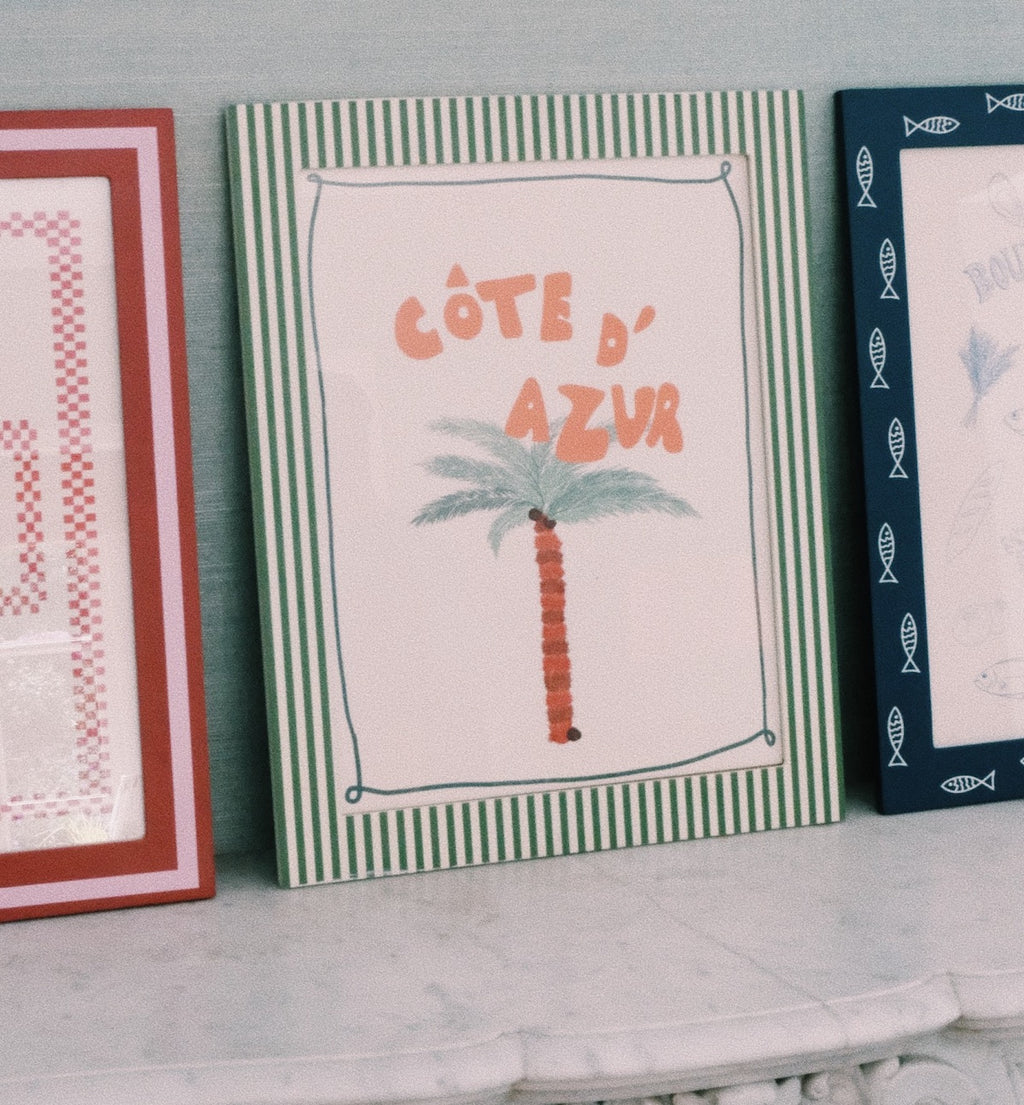 Anna + Nina Côte d'Azur Poster