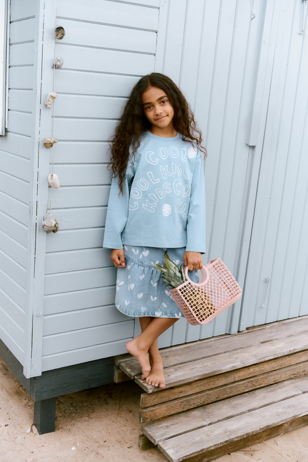 Liewood Dayla Printed Denim Skirt