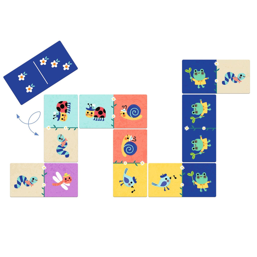 Djeco Domino Cards - Small Animals