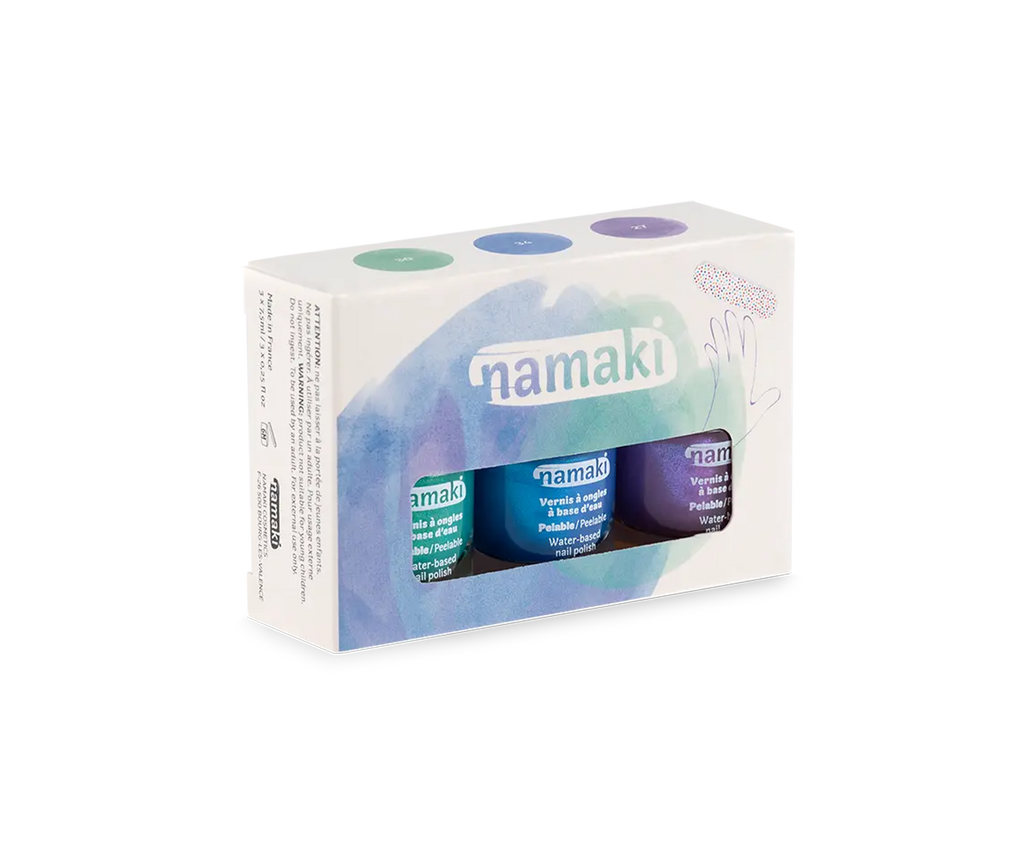 Namaki Nail Polishes - Set of 3 - Aurora Borealis