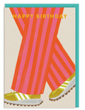 Ohh Deer - Stylish Walking Birthday Card