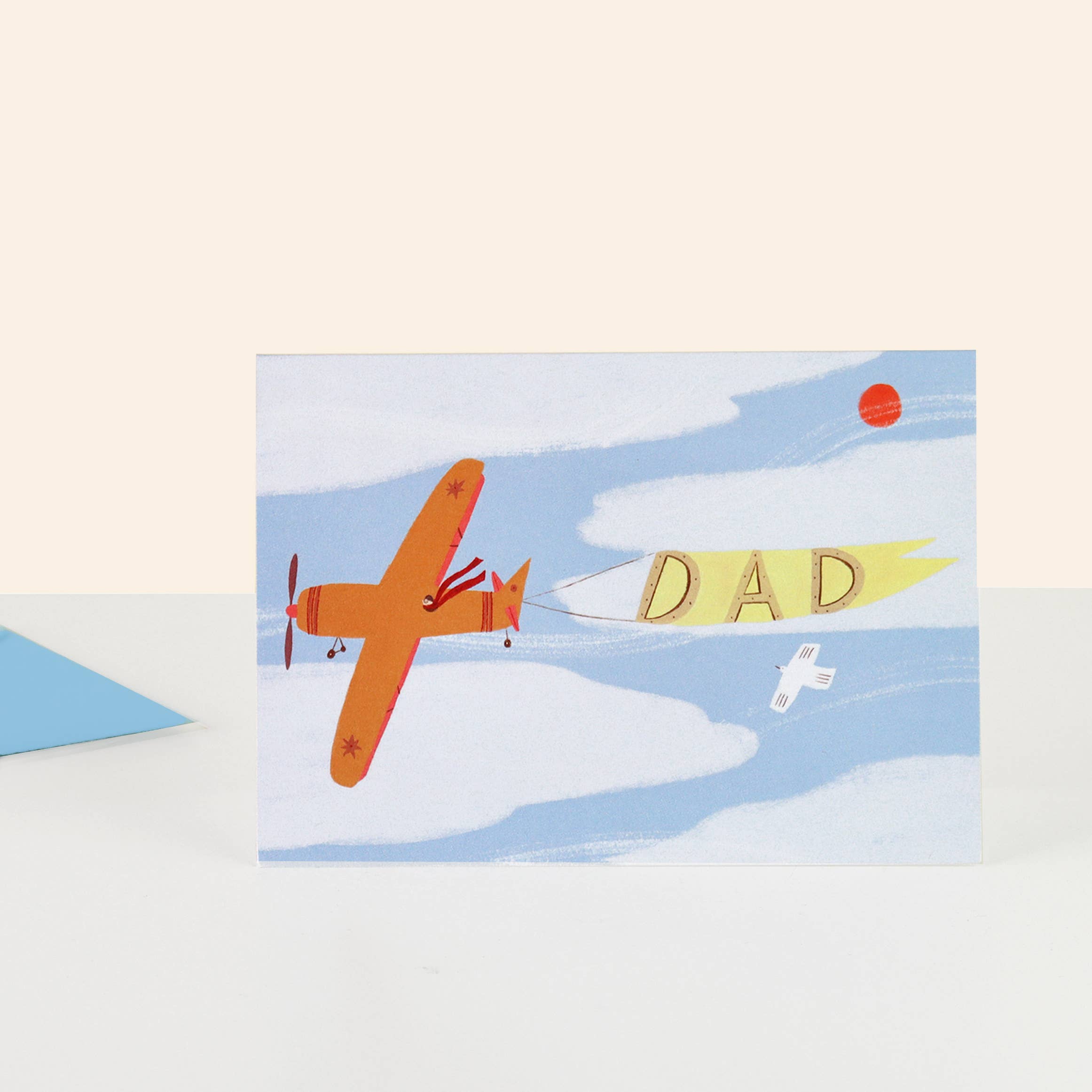 Vintage Plane Dad Card | Father's Day | Dad Birthday