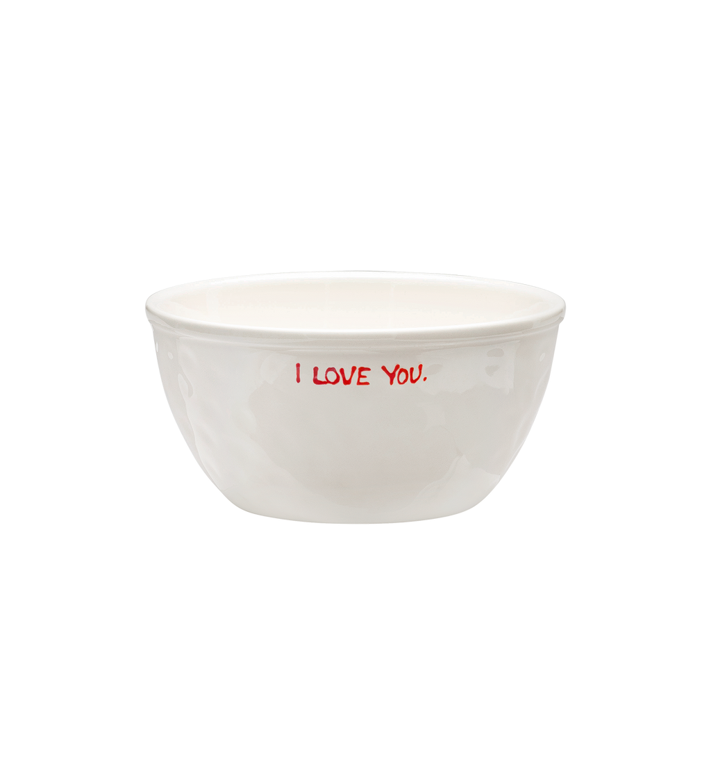 Anna + Nina I Love You Bowl