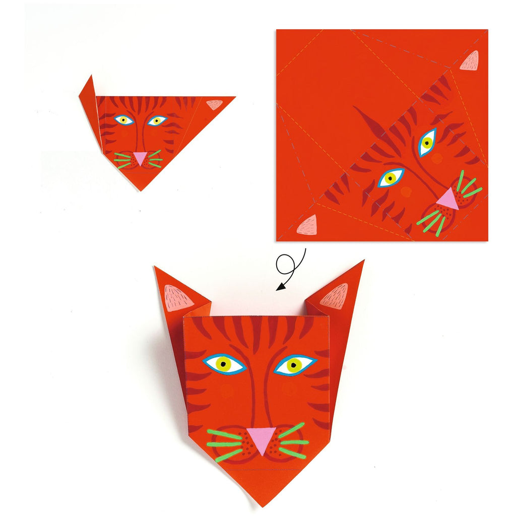 Djeco Origami Craft Set - Animals