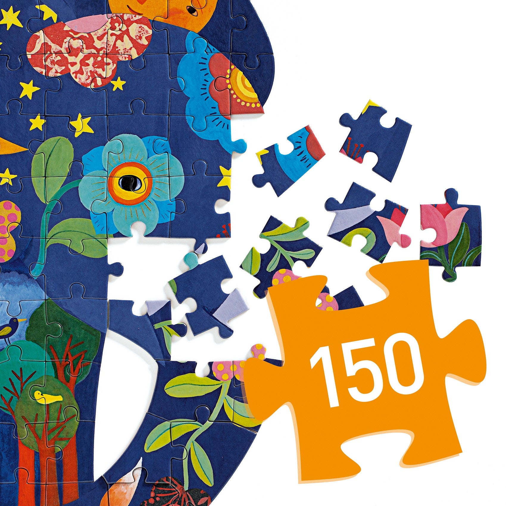 Djeco Elephant 150 Piece Puzz'Art Jigsaw