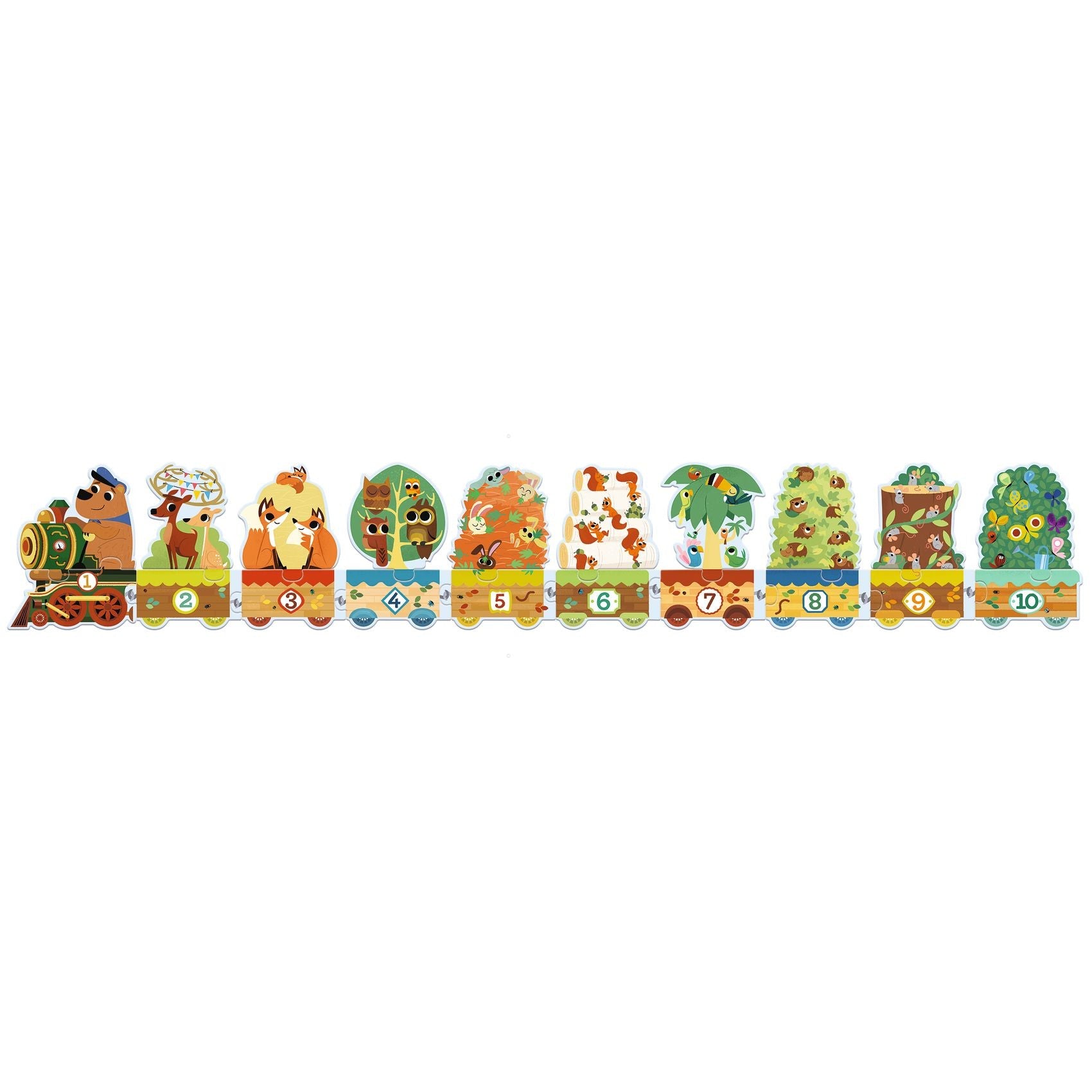Djeco I Count Numbers Puzzle